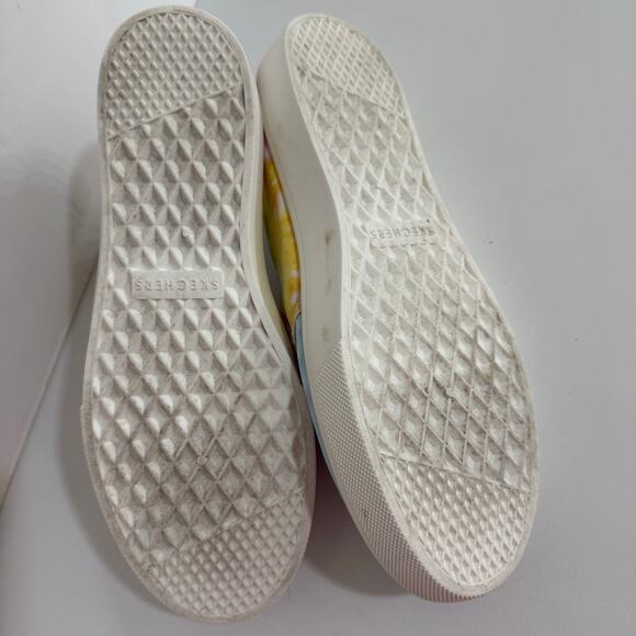 Skechers Street Poppy Tie Dye Memory Foam Hippie Hype Slip On Sneakers Size 10 - Picture 8 of 10